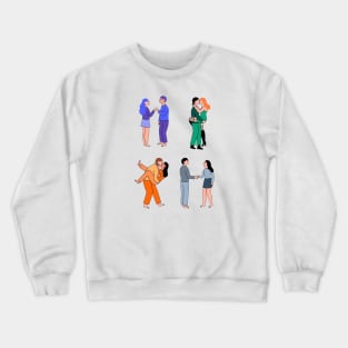 kissing love Crewneck Sweatshirt